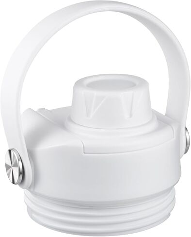 Lid for Yeti Rambler 18 26 36 64 oz, Cap with Flexible Handle, Replacement Lids for Yeti 18oz 26oz 36oz 64oz Rambler Water Bottle Cap， Seafoam in Saudi Arabia