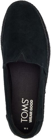 TOMS Womens Valencia Denim Plaform Espadrille Flats Casual - Blue - Size 9 B in Saudi Arabia