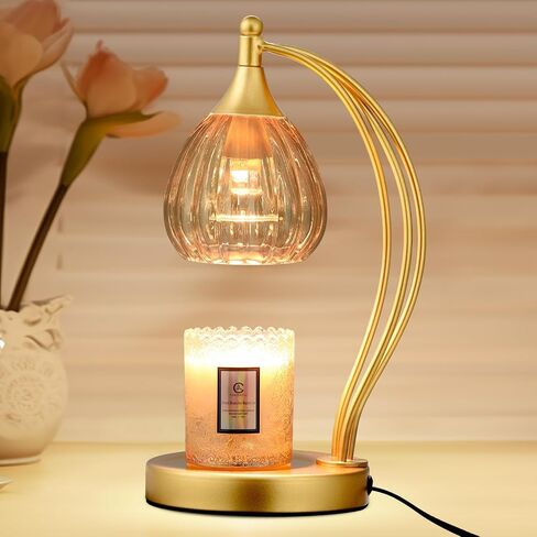 Candle Warmer Lamp, Electric Candle Warmer with Timer Dimmer - Candle Lamp Warmer for Scented Jar Candles - Candle Melter Lamp for Housewarming Gifts New Home Decor (Light Green) in Saudi Arabia