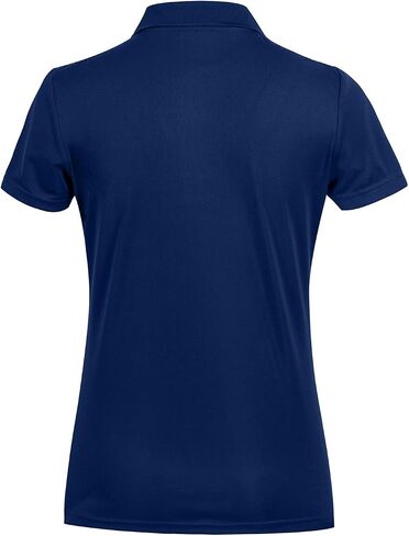 Women's Dry-Fit Golf Polo T Shirts Lightweight Moisture Wicking Short Sleeve Shirt Quick Dry Polo Shirt for Women(Pink-XL) in Saudi Arabia