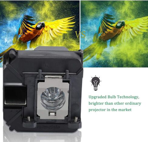 RICH LIGHTING Projector Lamp Bulb LMP-H210 Replacement for Sony VPL-HW45 VPL-HW45ES VPL-HW65 VPL-HW65Es VPL-VW65ES Projector Bulb in Kuwait