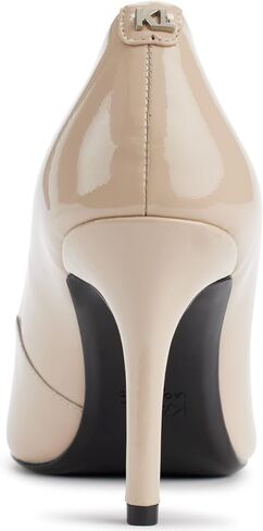 Karl Lagerfeld Paris Women's Royale Dress Pump, Black/White Snake, 8 in Saudi Arabia