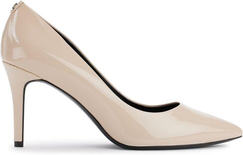Karl Lagerfeld Paris Women's Royale Dress Pump, Black/White Snake, 8 in Saudi Arabia
