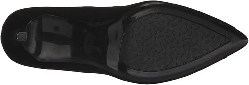 Karl Lagerfeld Paris Women's Royale Dress Pump, Black/White Snake, 8 in Saudi Arabia