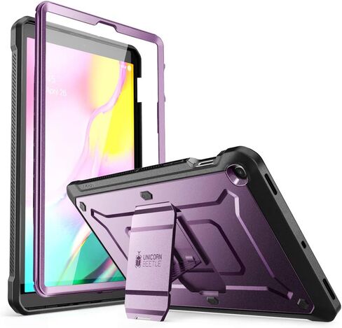 حافظة سلسلة SUPCASE Unicorn Beetle Pro لجهاز Galaxy Tab S5e، حافظة واقية متينة لكامل الجسم مع واقي شاشة مدمج لجهاز Samsung Galaxy Tab S5e 10.5 بوصة موديل 2019 (SM-T720/T725) (أسود) in Kuwait