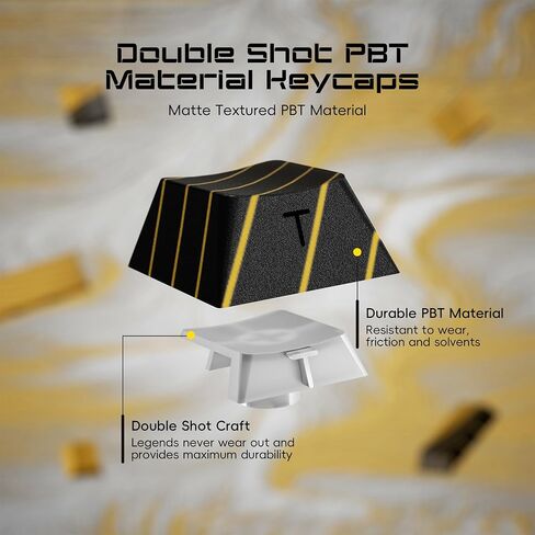 XVX Shine Through Dragon Keycaps, Double Shot PBT Key caps, Side Printed Keyboard Caps with Dye Sublimation Full Keycap Sets Suitable for Gateron Cherry MX Switches Mechanical Keyboard in Saudi Arabia