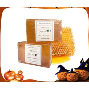 BEAUTI4U 2LB Honey Soap Base - Soap Making Supplies with Soap Making - Melt and Pour Soap Base - Melt and Pour Soap - Soap Making Supplies - Organic Soap Base for Soap Making
