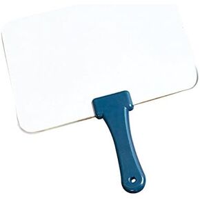 Classroom Set of 12 Answer Whiteboards w/Mini-erasers | Super-Sturdy Dry-Erase, Two-Sided Whiteboards | Great for Icebreakers, Casting Votes & More