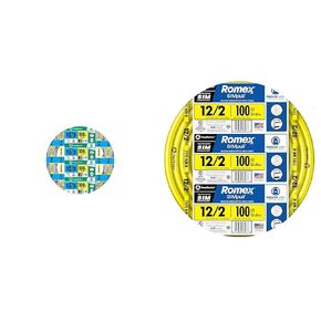 Southwire 13058323 100ft. 12/3 Underground Feeder and Branch Circuit Cable, Gray