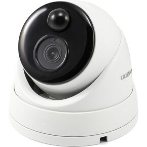 نظام كاميرا مراقبة Swann 4K داخلي/خارجي، 6 كاميرات برجية Dome PoE، 8 قنوات NVR 2 تيرابايت HDD مراقبة سلكية CCTV، صوت في اتجاه واحد، رؤية ليلية، مستشعر PIR، SONVK-886806D in Kuwait