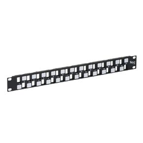 ICC Blank Patch Panel with 48 Ports for HD Style in 2 RMS