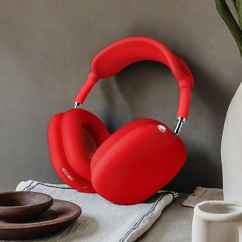 Silicone Case Cover for AirPods Max Headphones，Anti-Scratch Ear Cups Cover/Ear Pad Case Cover/Headband Cover 3 in 1 Accessories Silicone Protector for Apple AirPods Max（White） in Saudi Arabia