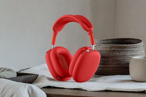 Silicone Case Cover for AirPods Max Headphones，Anti-Scratch Ear Cups Cover/Ear Pad Case Cover/Headband Cover 3 in 1 Accessories Silicone Protector for Apple AirPods Max（White） in Saudi Arabia