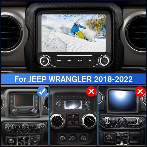 Android 13 راديو السيارة ستيريو لسيارة Jeep Compass 2017 2018 2019 2020 7 بوصة تعمل باللمس وحدة الرأس مع Carplay/Android Auto SWC GPS WiFi Bluetooth FM RDS AM DSP SWC كاميرا احتياطية in Saudi Arabia