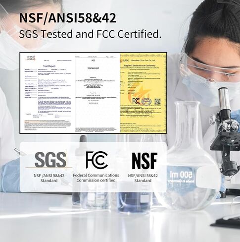 TOKIT AkuaPure U2 Reverse Osmosis System, Tankless Alkaline Mineral Reverse Osmosis Water Filter, NSF/ANSI 58,Under Sink Water Filter RO System, 600 GPD, 2:1 Pure to Drain, 2 Way Faucet in Saudi Arabia