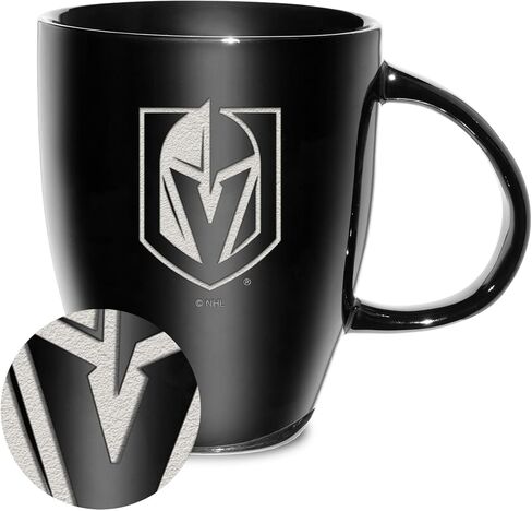 Rico Industires NHL Hockey Washington Capitals Sunburst 18oz Laser Engraved Ceramic Lustre Mug in Saudi Arabia