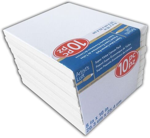 Michaels 6 Pack 10"; x 20"; Super Value Canvas Pack by Artist's Loft™ Necessities™ in Saudi Arabia