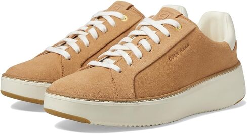 حذاء رياضي نسائي من Cole Haan Grandpro Topspin، أسود/عاجي/أصفر سايبر، عرض 6.5 in Kuwait