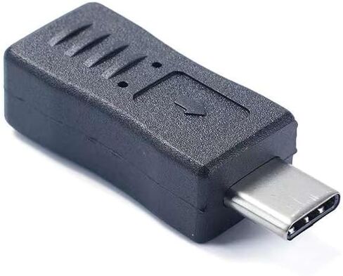 USB C to Micro USB Adapter, 2 Pack USB Type C Male to Micro USB Female Converter Adapter Suitable for Phone and Tablet (TypeC Male/Micro Female) in Saudi Arabia