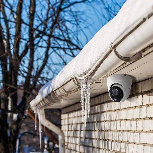 نظام كاميرا مراقبة Swann 4K داخلي/خارجي، 6 كاميرات برجية Dome PoE، 8 قنوات NVR 2 تيرابايت HDD مراقبة سلكية CCTV، صوت في اتجاه واحد، رؤية ليلية، مستشعر PIR، SONVK-886806D in Kuwait