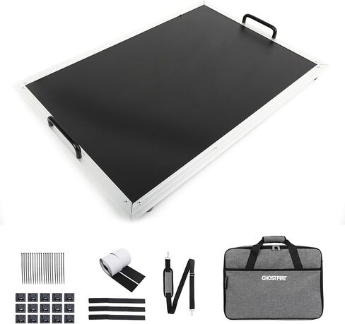 Ghost Fire Guitar Pedal Board Aluminum Alloy Effect Pedalboard with Carry Bag F-STANDARD1.5 in Saudi Arabia