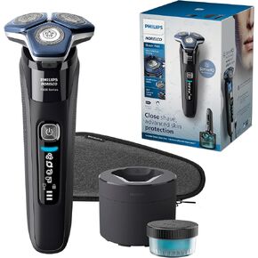 Philips Norelco Shaver 7500, Rechargeable Wet & Dry Electric Shaver with SenseIQ Technology, Quick Clean Pod, Travel Case and Pop-up Trimmer, S7783/84 in Saudi Arabia