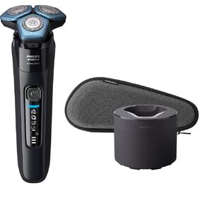Philips Norelco Shaver 7500, Rechargeable Wet & Dry Electric Shaver with SenseIQ Technology, Quick Clean Pod, Travel Case and Pop-up Trimmer, S7783/84