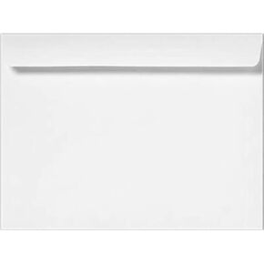 LUXPaper 9 x 12 Booklet Envelopes | Bright White | 24lb. Text | 250 Qty
