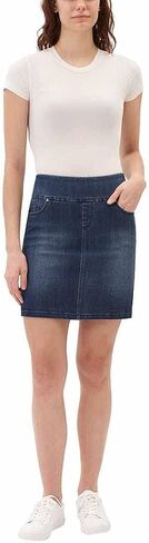 S.C. & CO. Women's Pull-On Denim Skort in Kuwait