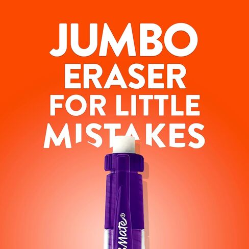 بيبر ميت اقلام رصاص ميكانيكية من كلير بوينت، 0.9 ملم، اتش بي 2، عبوة من قطعتين in Kuwait