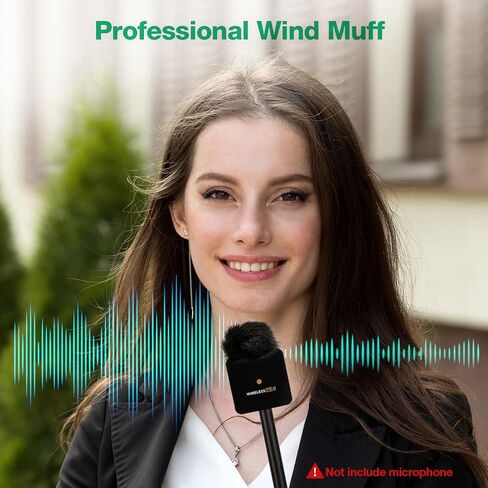 SUNMON Handheld Wireless Mic Stand for Rode Wireless Mic, Holder for Rode Wireless Go 2/ Rode Wireless Pro, Rode Interview Microphone Adapter Handheld for Rode Wireless Go/Rode Wireless ME in Kuwait