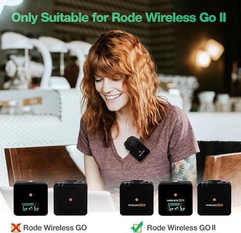 SUNMON Handheld Wireless Mic Stand for Rode Wireless Mic, Holder for Rode Wireless Go 2/ Rode Wireless Pro, Rode Interview Microphone Adapter Handheld for Rode Wireless Go/Rode Wireless ME in Kuwait