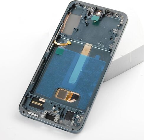 S22 Plus 5G OLED [6.55" Not OEM 6.6"] LCD Display +Pink Gold Frame for Samsung Galaxy S22+ SM-S906U S906W S906B LCD Screen Display Replacement Touch Digitizer Assembly Kit in Kuwait