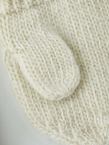 Hestra Pancho Baby MItt (Child 0-4yrs) I Kids Cashmere Wool Mitten for Winter Weather in Saudi Arabia