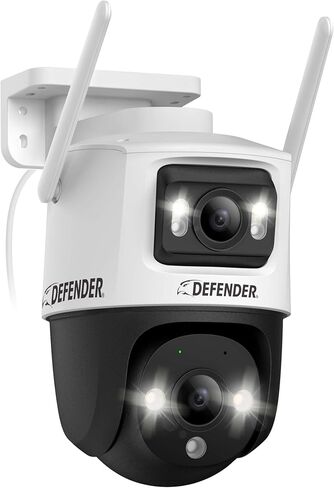 AI Powered Guard Pro 3K Plus Dual Lens PTZ WiFi 6, Plug & Play Security Camera, Human/Vehicle Detection, AI Auto-Tracking, Bluetooth, Includes 64GB SD Card and 2 Year Warranty in Saudi Arabia
