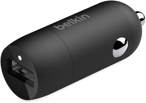 شاحن سيارة بوست USB- النوع C من بيلكين 20 واط (شاحن سريع لجوالات ايفون وسامسونج وجوجل بيكسل وغيرها) لون اسود CCA003bt, CCA003btBK in Saudi Arabia