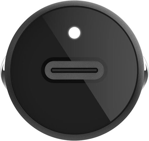 شاحن سيارة بوست USB- النوع C من بيلكين 20 واط (شاحن سريع لجوالات ايفون وسامسونج وجوجل بيكسل وغيرها) لون اسود CCA003bt, CCA003btBK in Saudi Arabia