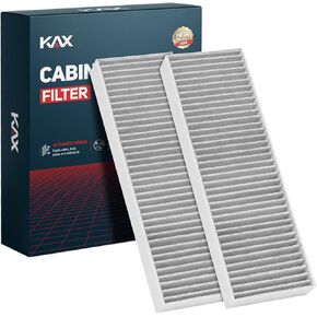 KAX CF10134 Cabin Air Filter Replacement for Accord,Civic, CR-V,Odyssey, Pilot, Ridgeline,Passport, Crosstour, MDX, RDX, TSX, TL, RL, ILX, RLX, TLX, ZDX, with Activated Carbon