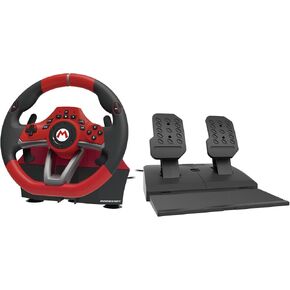Hori Nintendo Switch Mario Kart Racing Wheel Pro Mini By - Officially Licensed By Nintendo - Nintendo Switch