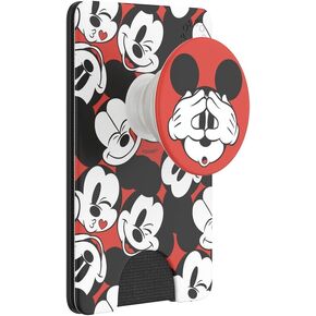 PopSockets PopWallet+: Swappable and Repositionable Wallet - Mickey Pattern
