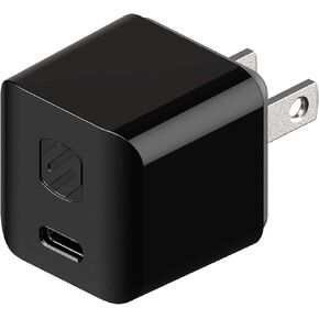 شاحن SCOSCHE HPDC20 PowerVolt 20W Mini Cube USB-C السريع - أسود