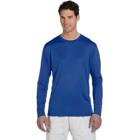 Champion Men's Long-Sleeve Double-Dry Performance T-Shirt