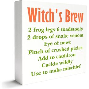 Witches Feminist Decor Wooden Box Sign, Celestial Witchy Witchcraft Decoration for Home Bedroom Bathroom Mystical Wiccan Table Decor, I'm Not Sugar, Witchy Gifts for Women Girls