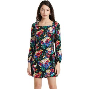 Desigual Women's Woven Dress Long Sleeve