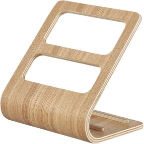 Yamazaki Home Remote Holder - Wooden Home Storage Caddy - Wood, Walnut