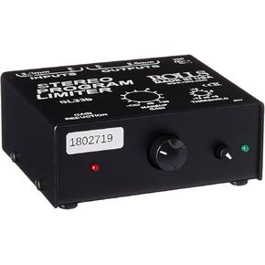 rolls Stereo Program Limiter, Black (SL33B)