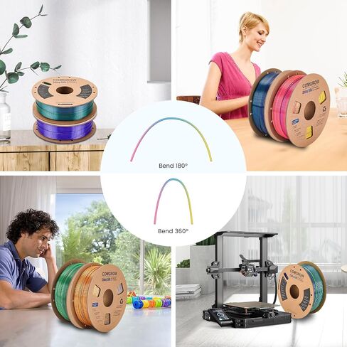 Filament Dryer Box, SH02 Dry Box Filament Sealed Storage Box 3D Printer 2 Spools Holder with PTC Fast Heater, Filament Dehydrator with Touch Screen Compatible with PLA PETG TPU ABS 1.75/2.85mm in Kuwait