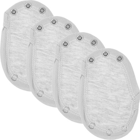 Alasum 4pcs Baby Bodysuit Extender for Baby Boys Girls Kids Romper Crotch Extenter Bodysuit Jumpsuit Diaper Romper Lengthen in Kuwait