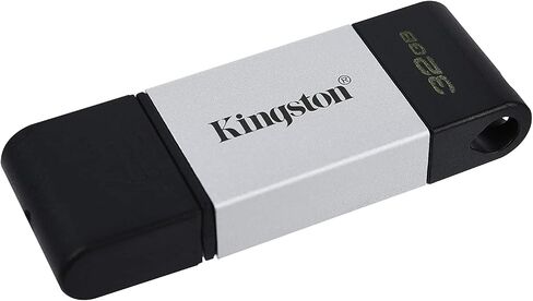 Kingston DataTraveler 80 64GB USB Type-C Flash Drive (DT80/64GB), Metal in Saudi Arabia