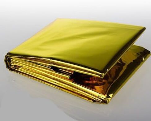 Emergency Blankets for Survival Blanket, Safe Emergency Mylar Thermal Blankets, Space Blanket Thermal Blanket Emergency Perfect for Outdoors, Hiking, Survival, Marathons or First Aid in Saudi Arabia